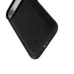 Melkco - Custodia ibrida per telefono in vera pelle con texture litchi a copertura totale., For iPhone Air, For iPhone 16 Pro Max, For iPhone 16 Pro