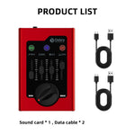 Scheda audio mini Bluetooth 5.0 DEBRA GBA Live Recording