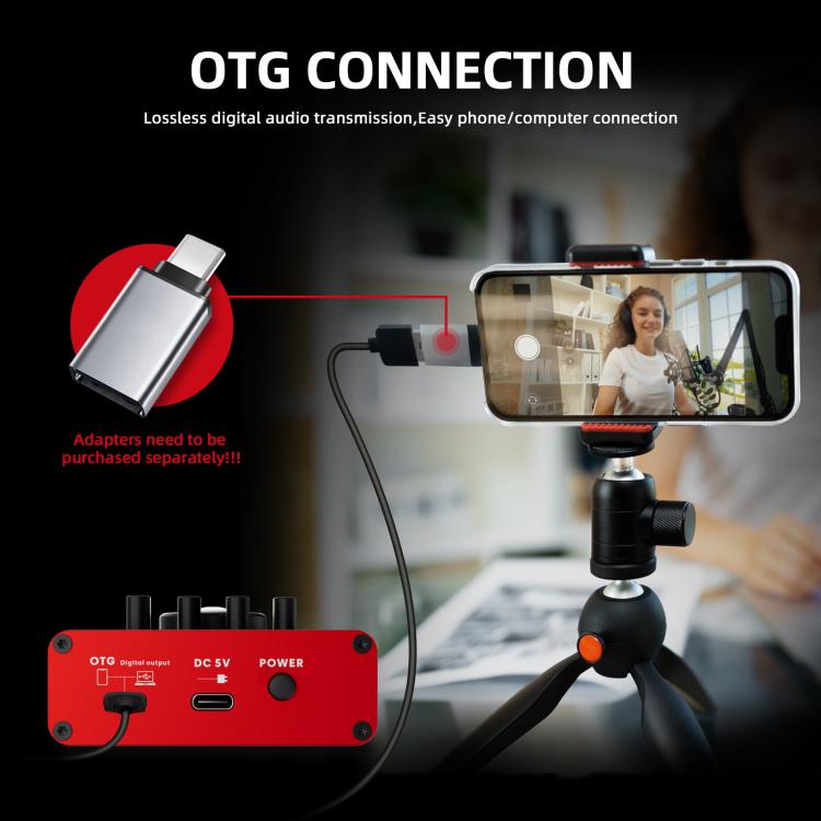 Scheda audio mini Bluetooth 5.0 DEBRA GBA Live Recording