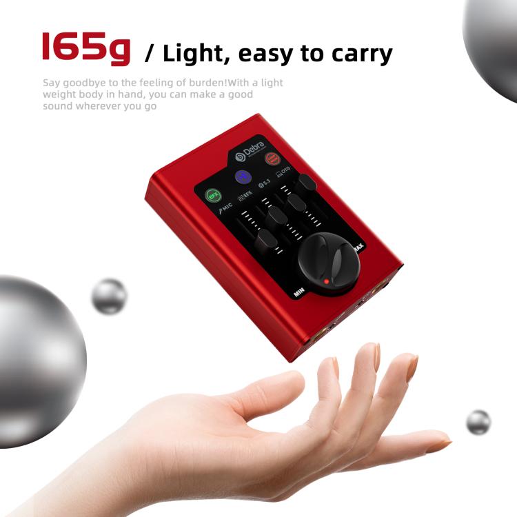 Scheda audio mini Bluetooth 5.0 DEBRA GBA Live Recording