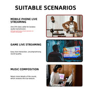 Scheda audio DEBRA GBA Live Recording Mini Bluetooth 5.0