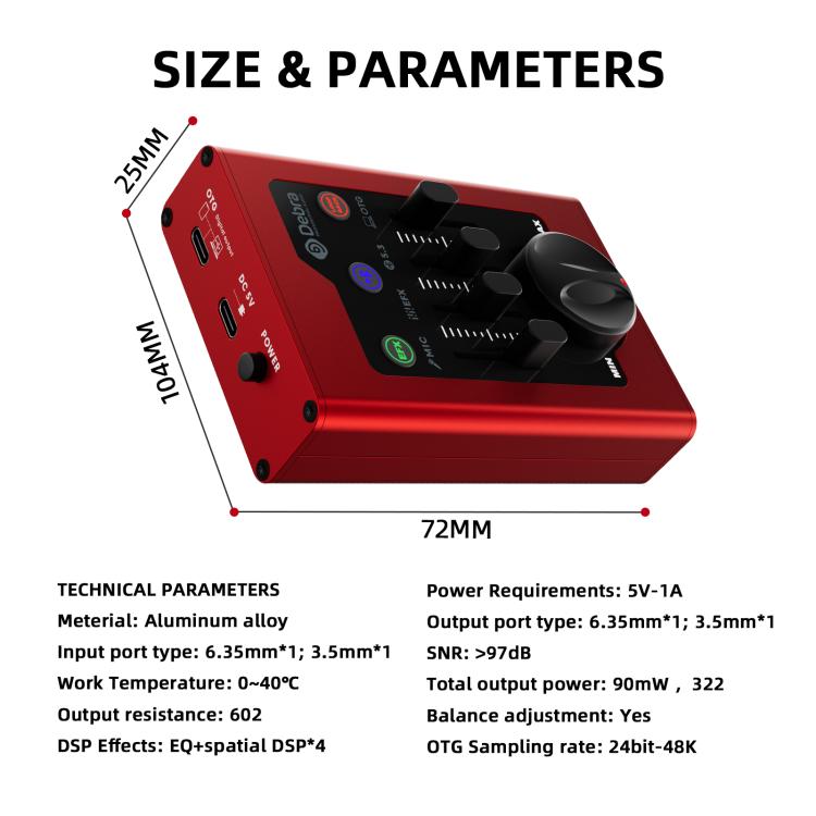Scheda audio DEBRA GBA Live Recording Mini