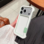 Custodia per telefono Wolmtt Dual-color Candy Hollow Cooling Framed, For iPhone 17 Pro Max, For iPhone 17 Pro