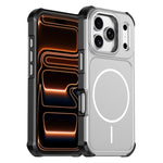 Custodia per telefono antiurto 2 in 1 con airbag magnetico, tinta unita., For iPhone 17e / 16e, For iPhone 17 Pro Max, For iPhone 17 Pro, For iPhone 17
