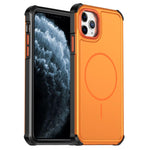 Custodia per telefono antiurto 2 in 1 con airbag magnetico, tinta unita., For iPhone 11 Pro Max, For iPhone 11