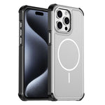 Custodia per telefono antiurto 2 in 1 con airbag magnetico, tinta unita., For iPhone 16, For iPhone 15 Pro Max, For iPhone 15 Pro, For iPhone 15 Plus / 14 Plus