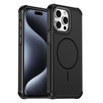 Custodia per telefono antiurto 2 in 1 con airbag magnetico, tinta unita., For iPhone 16, For iPhone 15 Pro Max, For iPhone 15 Pro, For iPhone 15 Plus / 14 Plus