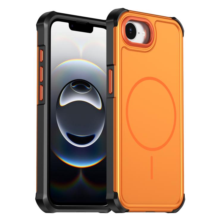 Custodia per telefono antiurto 2 in 1 con airbag magnetico, tinta unita., For iPhone 17e / 16e, For iPhone 17 Pro Max, For iPhone 17 Pro, For iPhone 17