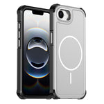 Custodia per telefono antiurto 2 in 1 con airbag magnetico, tinta unita., For iPhone 17e / 16e, For iPhone 17 Pro Max, For iPhone 17 Pro, For iPhone 17