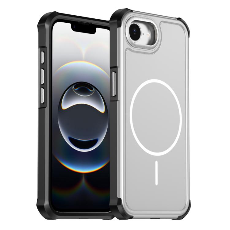 Custodia per telefono antiurto 2 in 1 con airbag magnetico, tinta unita., For iPhone 17e / 16e, For iPhone 17 Pro Max, For iPhone 17 Pro, For iPhone 17