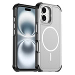 Custodia per telefono antiurto 2 in 1 con airbag magnetico, tinta unita., For iPhone Air, For iPhone 16 Pro Max, For iPhone 16 Pro, For iPhone 16 Plus
