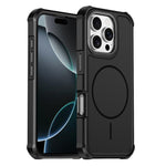 Custodia per telefono antiurto 2 in 1 con airbag magnetico, tinta unita., For iPhone Air, For iPhone 16 Pro Max, For iPhone 16 Pro, For iPhone 16 Plus