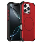Custodia per telefono antiurto 2 in 1 con airbag magnetico, tinta unita., For iPhone Air, For iPhone 16 Pro Max, For iPhone 16 Pro, For iPhone 16 Plus