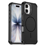 Custodia per telefono antiurto 2 in 1 con airbag magnetico, tinta unita., For iPhone 17e / 16e, For iPhone 17 Pro Max, For iPhone 17 Pro, For iPhone 17