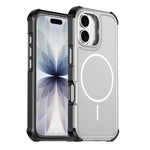 Custodia per telefono antiurto 2 in 1 con airbag magnetico, tinta unita., For iPhone 17e / 16e, For iPhone 17 Pro Max, For iPhone 17 Pro, For iPhone 17