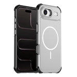Custodia per telefono antiurto 2 in 1 con airbag magnetico, tinta unita., For iPhone Air, For iPhone 16 Pro Max, For iPhone 16 Pro, For iPhone 16 Plus