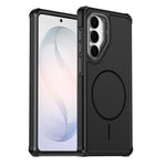 Custodia per telefono antiurto 2 in 1 con airbag magnetico, tinta unita., For Samsung Galaxy S26+ 5G, For Samsung Galaxy S26 Ultra 5G, For Samsung Galaxy S26 5G, For Samsung Galaxy S25 5G
