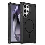 Custodia per telefono antiurto 2 in 1 con airbag magnetico, tinta unita., For Samsung Galaxy S25 Ultra 5G, For Samsung Galaxy S24 Ultra 5G, For Samsung Galaxy S23+ 5G