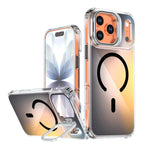 Custodia magnetica con supporto e lente camaleontica, For iPhone 17 Pro Max, For iPhone 17 Pro