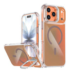 Custodia magnetica con supporto e lente camaleontica, For iPhone 17 Pro Max, For iPhone 17 Pro