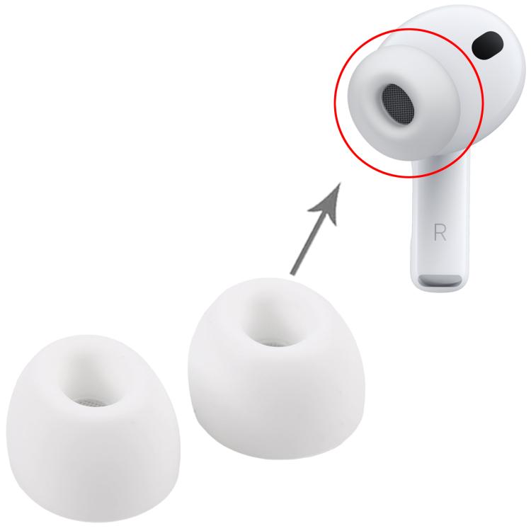Set di inserti auricolari in silicone per Apple AirPods Pro 3, lato sinistro/destro, S, M, L, XS, XXS