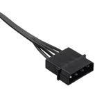 WG194 IDE 4 Pin to 5xSATA 15 Pin 1 to 5 Power Extension Hard Drive Adapter, 0.6m