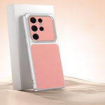 Custodia per telefono antiurto con effetto pelle di agnello, serie agnello., For Galaxy S25 Ultra 5G, For Galaxy S24 FE 5G, For Galaxy S24 Ultra 5G, For Galaxy S24+ 5G