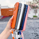 Custodia per telefono magnetica Mecha Style Change to 17 con cinturino da polso, For iPhone 17 Pro Max, For iPhone 17 Pro