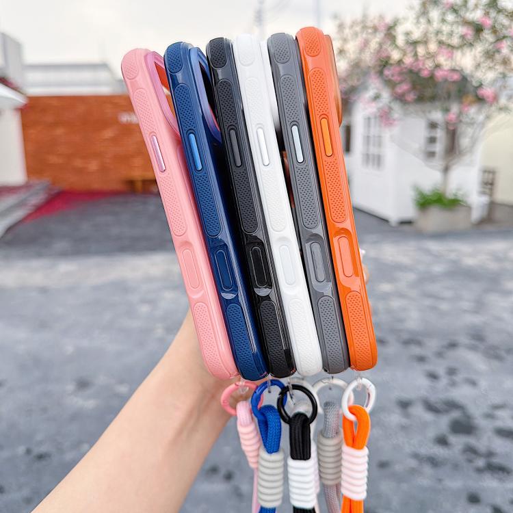 Custodia per telefono magnetica Mecha Style Change to 17 con cinturino da polso, For iPhone 17 Pro Max, For iPhone 17 Pro
