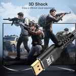 WG235 DP2.1 to DP2.1 16K 30Hz HD Video Adapter Cable, 1m, 1.5m, 2m, 3m, 5m