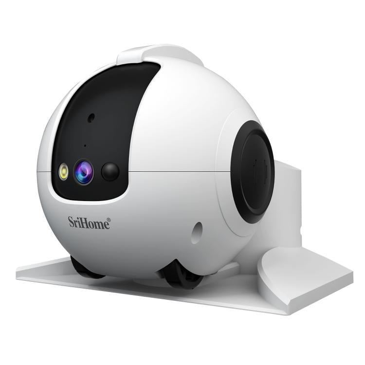 Telecamera robot intelligente per animali domestici SriHome DH013 Plus da 4 MP con base di ricarica automatica., US Plug, UK Plug, EU Plug, AU Plug