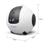 Telecamera robot intelligente per animali domestici SriHome DH013 Plus da 4 MP con base di ricarica automatica., US Plug, UK Plug, EU Plug, AU Plug