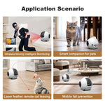 Telecamera robot intelligente per animali domestici SriHome DH013 Plus da 4 MP con base di ricarica automatica., US Plug, UK Plug, EU Plug, AU Plug