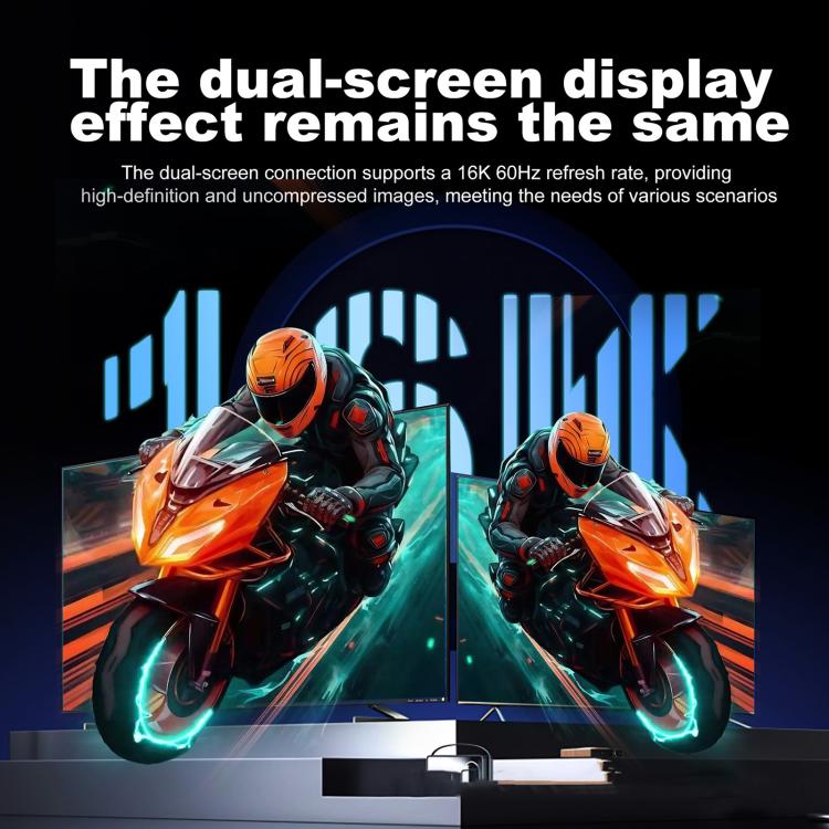 WG229 16K 60Hz HDMI 2.2 High Speed ??Transmission HD Adapter Cable, 1m, 2m, 3m