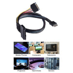 Cavo Oculink SFF-8611 a U.2 SFF-8639 PCIe 4.0 0,5-0,7m