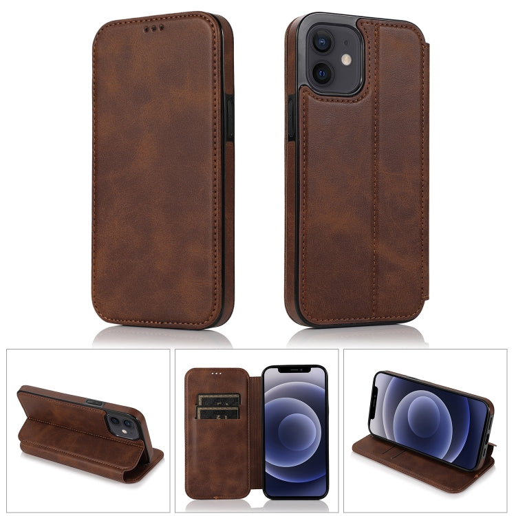 Custodia in pelle PU per iPhone 12 e 12 Pro