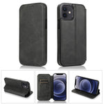Custodia portafoglio in pelle PU per iPhone 12 e 12 Pro