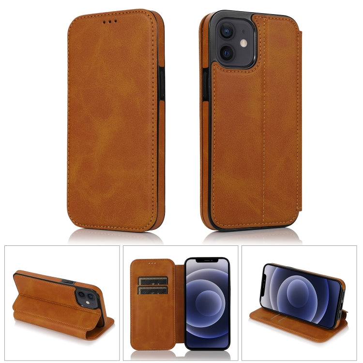 Custodia portafoglio in pelle PU per iPhone 12 e 12 Pro