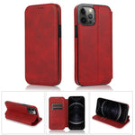 Custodia portafoglio in pelle PU per iPhone 12 e 12 Pro