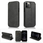 Custodia portafoglio in pelle PU per iPhone 12 e 12 Pro