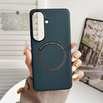 Custodia magnetica per telefono PU MagSafe, For Samsung Galaxy S26+ 5G, For Samsung Galaxy S26 Ultra 5G, For Samsung Galaxy S26 5G