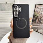 Custodia magnetica per telefono PU MagSafe, For Samsung Galaxy S26+ 5G, For Samsung Galaxy S26 Ultra 5G, For Samsung Galaxy S26 5G