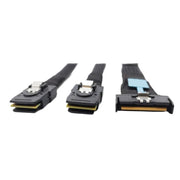 Gen5 MCIO X8 to Dual SFF-8087 Server Data Transfer Cable, 0.5m
