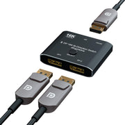 WG234 2 In 1 Outt DP 16K Bi-Direction Switcher Ultra-HD Video Converter
