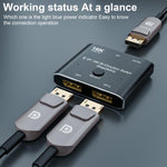 WG234 2 In 1 Outt DP 16K Bi-Direction Switcher Ultra-HD Video Converter