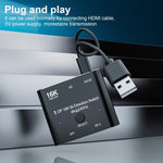 WG234 2 In 1 Outt DP 16K Bi-Direction Switcher Ultra-HD Video Converter