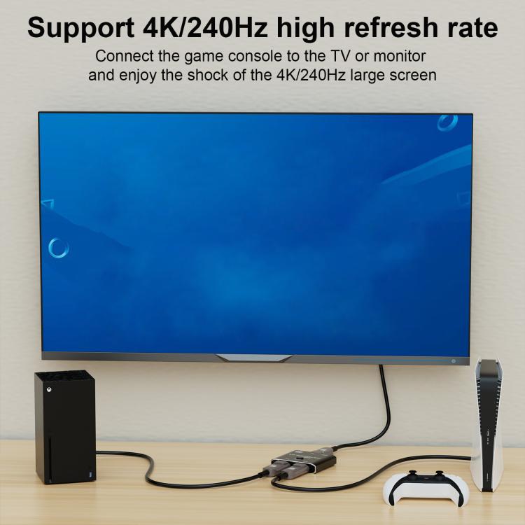 WG234 2 In 1 Outt DP 16K Bi-Direction Switcher Ultra-HD Video Converter