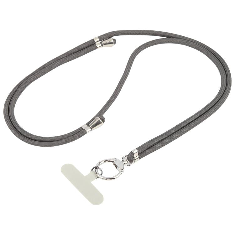 Cordino per cellulare regolabile in lunghezza e spessore di 6 mm, da portare a tracolla.
