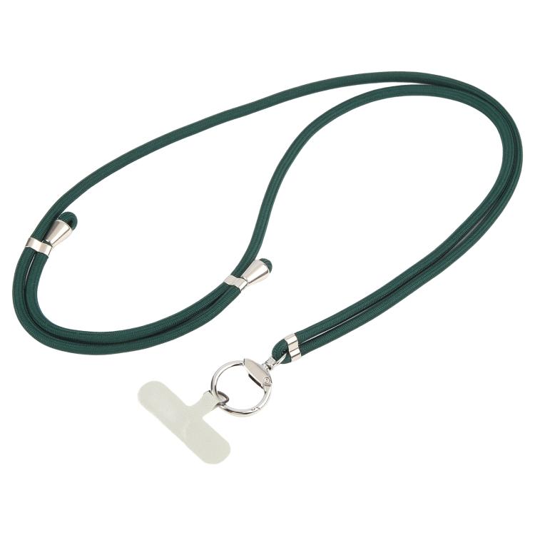 Cordino per cellulare regolabile in lunghezza e spessore di 6 mm, da portare a tracolla.