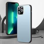 Custodia per telefono Golden Shield in metallo satinato con lente effetto pellicola., For iPhone 14 Pro Max, For iPhone 13 Pro Max, For iPhone 13 Pro, For iPhone 13